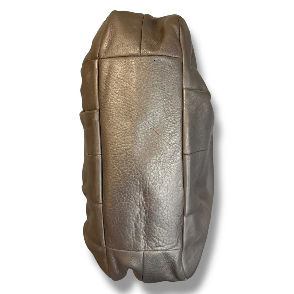 Coach Metallic Leather Hobo Bag - Picture 5 of 10